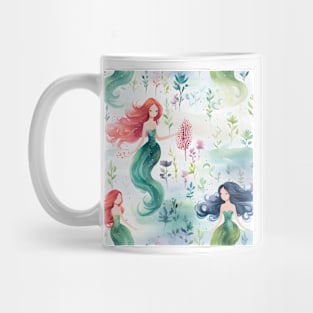 Mermaids Pattern 22 Mug